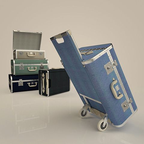 Hemp luxury suitcase